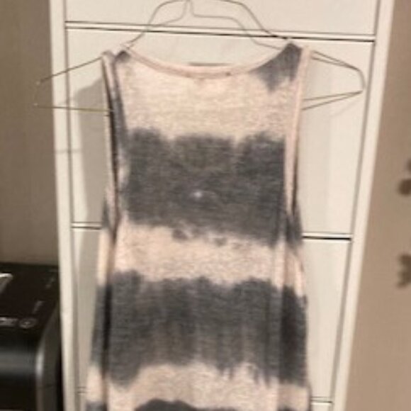 Anthropology - Everleigh - Cream and Gray Tunic Dress - - Size Small/Petite - Picture 3 of 3